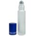 Buy Beauticom 10ml Glass Roller Bottles - 12 Pack Blue | Essential Oil Aromatherapy Perfume Lip Gloss - Durable Stainless Steel Roll Balls & Metal Caps - Buy Online on GoSupps.com
