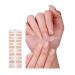 Ruarby Long French False Nails Stick On Nails Nail Gradient Press on Nails DIY Art Accessories Display for Personal Style