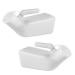 LinaLife 2 Pack Thick Firm Male Urinal Urine Bottle with Lid Urinals for Men Thick Firm Portable Urinal, Seneme Urine Collection for Hospital, Home, Incontinence, Elderly, Pee Bottles 32oz./1000mL