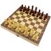 Set International Foldable Wooden Set with Magnetic Checkerboard for Kids/Children Adults (Color : Wood Size : 29x29x3cm) (Wood 29x29x3cm)