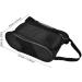 Breathable Golf Shoe Bag - Portable Double Zipper Nylon Storage Black - Optimized for Sports Footwear - Buy Online on GoSupps.com