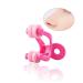 Shop Minkissy Bridge Straightening Clip - Beauty Tool Perfume Cap & Dryer Stand - Perfect for Double Bun & Cow Ears Headband - Pink Shaping Clip - Buy Online on GoSupps.com