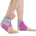 2 Pack Kids Child Adjustable Nonslip Ankle Tendon Compression Brace Sports Dance Foot Support Stabilizer Wraps Protector Guard for Injury Prevention & Protection for Sprains, Sore or Weak Ankles (Small (Pack of 2), Hot Pin