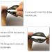 Airtag Keyring Case - 4-Piece Black Leather Holder for Apple AirTag Tracker | GPS Locator Protection & Accessories - Buy Online on GoSupps.com