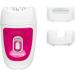 Remington Smooth & Silk EP3 3-in-1 Epilator EP7300 - 40 Titanium-Coated Tweezers & 3 Attachments | White/Pink - Shop Internationally! - Buy Online on GoSupps.com