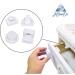 JaBranDo Magnetic Cabinet Lock - 20 Locks + 3 Keys | Baby Safety Invisible Child Lock | No Drilling, Screws | 3M Adhesive for Strong Hold - Buy Online on GoSupps.com
