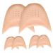 Lurrose 6pcs Toe Protector Big Shoe Fillers Pointe Shoe Toe Pads Reusable Toe Cover Silicone Gel Breathable Socks Shoes Protector Compact Toe Sleeve Breathable Toe Sleeve Toe Accessory