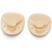 Buy Apricot Foot Pads - Reusable Soft Forefoot Cushions for Women | Non-Slip Sweat Absorbent Pain Relief Honeycomb Fabric Socks (3 Pairs - Buy Online on GoSupps.com
