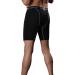 Men's Compression Shorts 3 Pack with Pocket - Black, Large | Running, Gym, Cycling, Yoga, Swimming - Buy Online on GoSupps.com