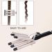 Hair Crimper Curling Iron Ceramic Crimpers Wavers Curler Wand Fast Heating 30mm 5 Barrels Hair Waver Styling Tools Wand Iron for Hair (180 to 210 ) - Buy Online on GoSupps.com