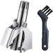 BABETT Unisex Nose Hair Trimmer Waterproof Stainless Steel No Batteries Required
