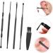 Gogogmee 5-Piece Double-Headed Ear Cleaning Tool Set Sturdy Ear Wax Removal Kit Spring Design Portable for Safe and Gentle - Buy Online on GoSupps.com