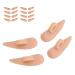 Hammer Toe Cushions - SEBS Corrector for Middle Toe - 10 Pairs (Color) - Buy Online on GoSupps.com