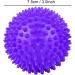 Evscan Soft Spike Yoga Massage Ball - Plastic Roller & Finger Relaxer - Foot Massage Tool for Fitness Training - Violet S - Buy Online on GoSupps.com