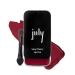 July Very Cherry Lip & Cheek Tint 3in1 for Lips Cheeks & Eyelids SPF 15 24hr Moisturization Vibrant Creamy Matte with Jojoba Seed Oil & Sweet Almond Oil 10gm (Deep Ruby)