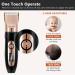 Buy Rose Gold Hair Clippers for Men - Rechargeable Electric Hair Trimmer with Adjustable Length & Ceramic Titanium Blade - Buy Online on GoSupps.com