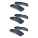 GLEAVI 3 Pairs Kickstand Orthotic Arch Supports Fallen Arches Insoles Clip Board Half Shoe Lifts Shape Leg Insoles Arch Support Shoes Pads O Legs Women's Shaping