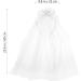 Amosfun Children's White Wedding Veil - Short Bride Veil Hair Accessories for Girls Perfect for Costumes & Photo Props - Buy Online on GoSupps.com