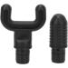 6 Piece Deep Tissue Massage Head Set - Replacement Attachments for Massage Guns | 0.7 Inch Compatible Heads for Enhanced Relief - Buy Online on GoSupps.com