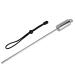 Alomejor Lobster Stick Scuba Diving Underwater Pointer Stick Rod Lanyard Strap Stainless Steel Diving Noise Maker Black