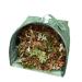 Giant Yard Dustpan-Type Garden Bag for Collecting Leaves Heavy Duty Gardening Bags Reuseable Leaf Waste Bag for Lawn Pool Garden 2 pack
