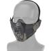 Atairsoft 3D Tactical Half Face Mask - Protective Military Paintball Mask for Outdoor Activities & Halloween - CS Hunting Accessories McBk - Buy Online on GoSupps.com