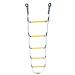 Aoneky 5.9 ft Nylon Climbing Rope Ladder for Kids or Adult - Playground Hanging Ladder for Swing Set - Tree Ladder Toy for Boys Children Aged 6-12 Years Old