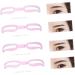 POPETPOP 10 Sets Make up Kits Eyebrow Grooming Stencil Eyebrow Assistant Suit Card Modify Miss 1 count (Pack of 1) Pinkx2pcs - Buy Online on GoSupps.com