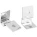 TOPINCN 4Pcs Stainless Steel Aquarium Cover Bracket - Fish Tank Glass Clips for 5mm Lid Support - Buy Online on GoSupps.com