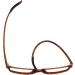 Suertree Blue Light Filter Reading Glasses - TR90 Frame for PC & Gaming - 2.5x Magnification - UV Protection - Stylish Leopard Design for Women & Men - 1PC - Buy Online on GoSupps.com
