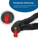 High-Security Bicycle Chain Lock - Level 6/10 with 2 Keys | Anti-Theft Brake Pad Lock | 90cm | Easy to Use - Buy Online on GoSupps.com