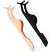 Sibba 2-Piece Lash Tweezers & False Eyelash Extensions Kit | Curler Supplies, Applicator Tool, Curved Angled Clip Holder | Eye Makeup Removal Set - Buy Online on GoSupps.com