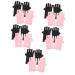 FRCOLOR 10 Pairs Nail Gloves Pink Gloves Uv Gloves Uv Manicure Gloves Uv Light Gloves Protective Gloves Uv Prevention Gloves Nail Art Hand Cover Manicure Tools Miss Polyester Protection
