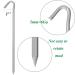 9 Heavy Duty Tent Stakes - 8 Pack Galvanized Steel Pegs for Camping & Garden - Buy Online on GoSupps.com