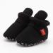 Sonsage Infant Baby Snow Boots - Soft Anti-Skid Ankle Booties for Newborns 0-6 Months (Black) - Buy Online on GoSupps.com