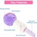 Face Ice Globes- Perfect Beauty Tool to Reduce Puffiness and Redness Ice Globes for Face- Brighten Skin & Enhance Your Natural Glow Facial Ice Globes -Tighten Skin and Reduce Fine Lines Purple - Buy Online on GoSupps.com