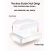 Tfwadmx Small Pet Toilet & Litter Box for Rabbit, Guinea Pig, Ferret - Corner Potty Trainer Pan - M Size (16.4 x 11 x 6.7 in) - Buy Online on GoSupps.com