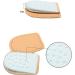 Minkissy Ball of Foot Cushions for Heels | Thickened Leather & Latex Half Insoles | Forefoot Cushion Pads for Women - Yellow S - Buy Online on GoSupps.com
