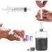 Buy Leakproof Amber Dropper Bottles 0.1 & 0.3 oz - 5ml Syringe Extract Tool & Tincture Bottles for Essential Oils - International Shipping Available - Buy Online on GoSupps.com