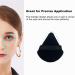 12Pcs Velvety Triangle Powder Puff Set for Flawless Makeup Application - Buy Online on GoSupps.com