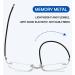 Koosufa Borderless Varifocal Reading Glasses - Progressive Multifocus Anti-Blue Light Frameless Design for Men & Women - Titanium Alloy - Shop Internationally - Buy Online on GoSupps.com