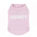 Dog shirt T-shirts puppy summer clothing dog tank top vest security sweat shirt for small dog medium dog cat (XL pink) XL pink