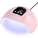 Fayisomia 54W 18LED Nail Lamp for Gel Polish Auto Sensor UV LED Nail Dryer Lamp with 3 Timer Setting - Buy Online on GoSupps.com