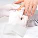 Cotton Pads 200 PCS - Lint-Free Non-Woven for Eyelash Extension Glue & Nail Polish Removal - White - Buy Online on GoSupps.com