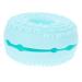 Mikinona Makeup Cleaner Cosmetic Brush Cleaner Make up Brush Cleaning Pad Make up Brush Cleaner Cleanser Make up Cleaner Makeup Sponge Cleaner Silica Gel Silicone Brush Makeup Brush 8.3x8.3cm Blue