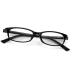 TJUTR Fashion Fake Glasses Non Prescription Clear Glasses for Women Blue Light Blocking Y2k Cosplay Eyewear Frame TB22512-V3 Black-v3