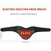 Buy Electric Heating Pad for Neck Pain Relief | Heated Neck Collar - Black | International Shipping Available - Buy Online on GoSupps.com