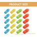 Buy VILLCASE 20pcs Toothbrush Head Covers - Protective Caps for Home & Travel - Universal Toothbrush Cases - Buy Online on GoSupps.com