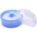 boite de poudre avec Puff d'eponge souple cosmetique de et corps de/conteneur (bleu) - Buy Online on GoSupps.com