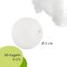 Buy Cotton Balls 50mm | 50 Pieces | Cellulose White | Perfect for Crafts & Beauty | International Shipping - Buy Online on GoSupps.com